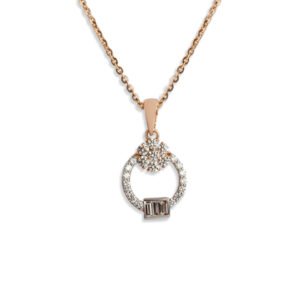 Elegant Diamond Ring Pendant Set