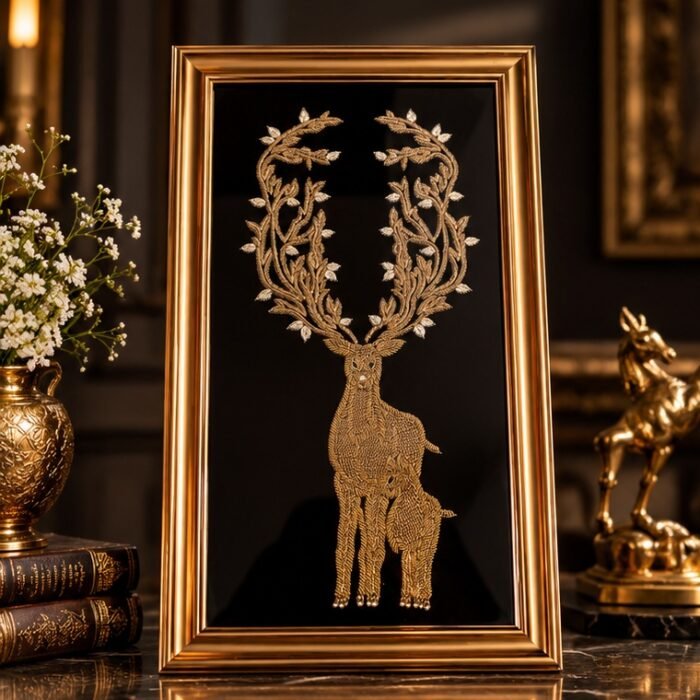 gold_stag_frame_first_photo gold_stag_frame_first_photo